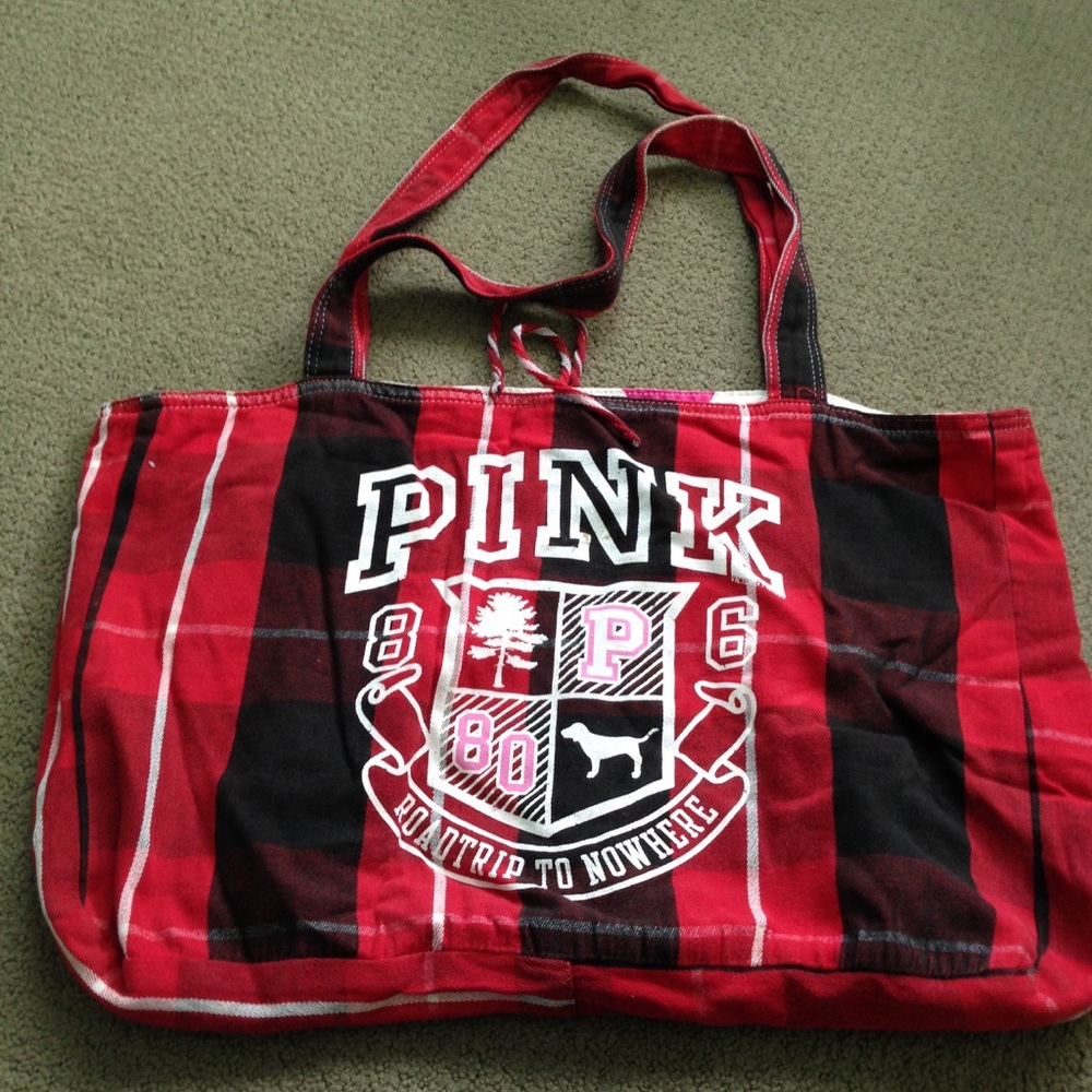 Pink Canvas Bag